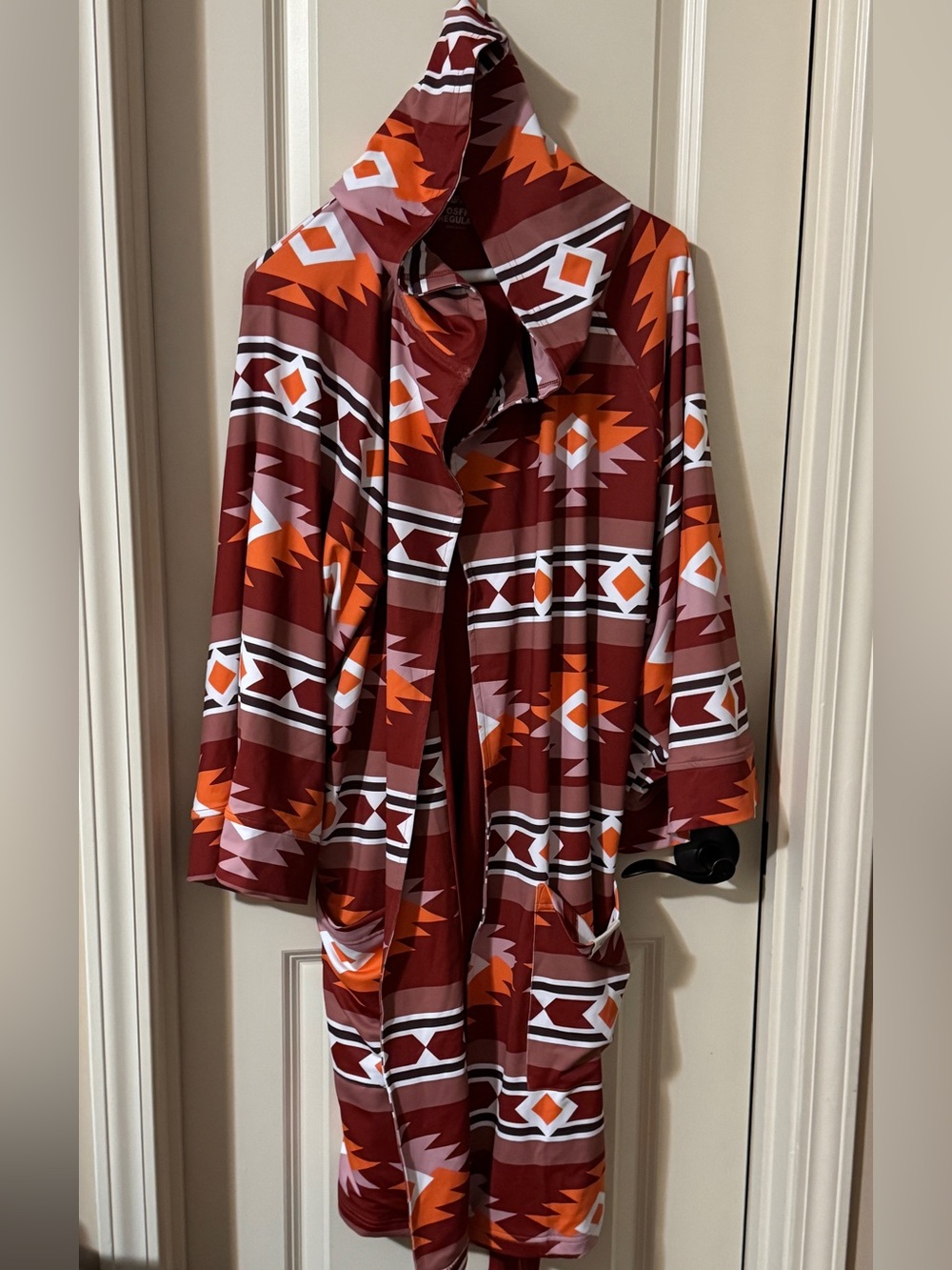 Plover WearAnywhere Travel Robe in Geometric Southwest Print